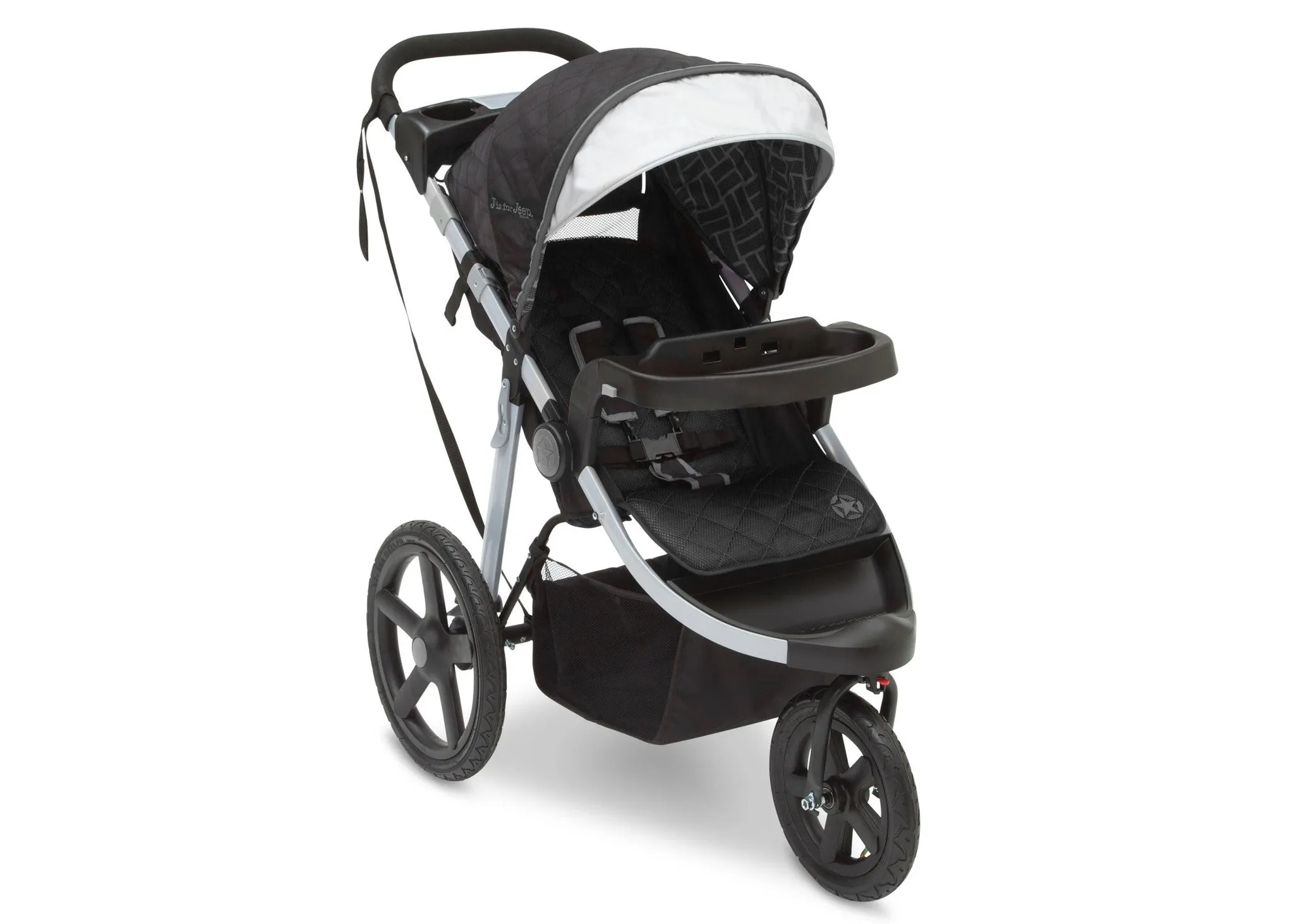 J is for Jeep<sub>®</sub> Brand Adventure All-Terrain Jogger Stroller