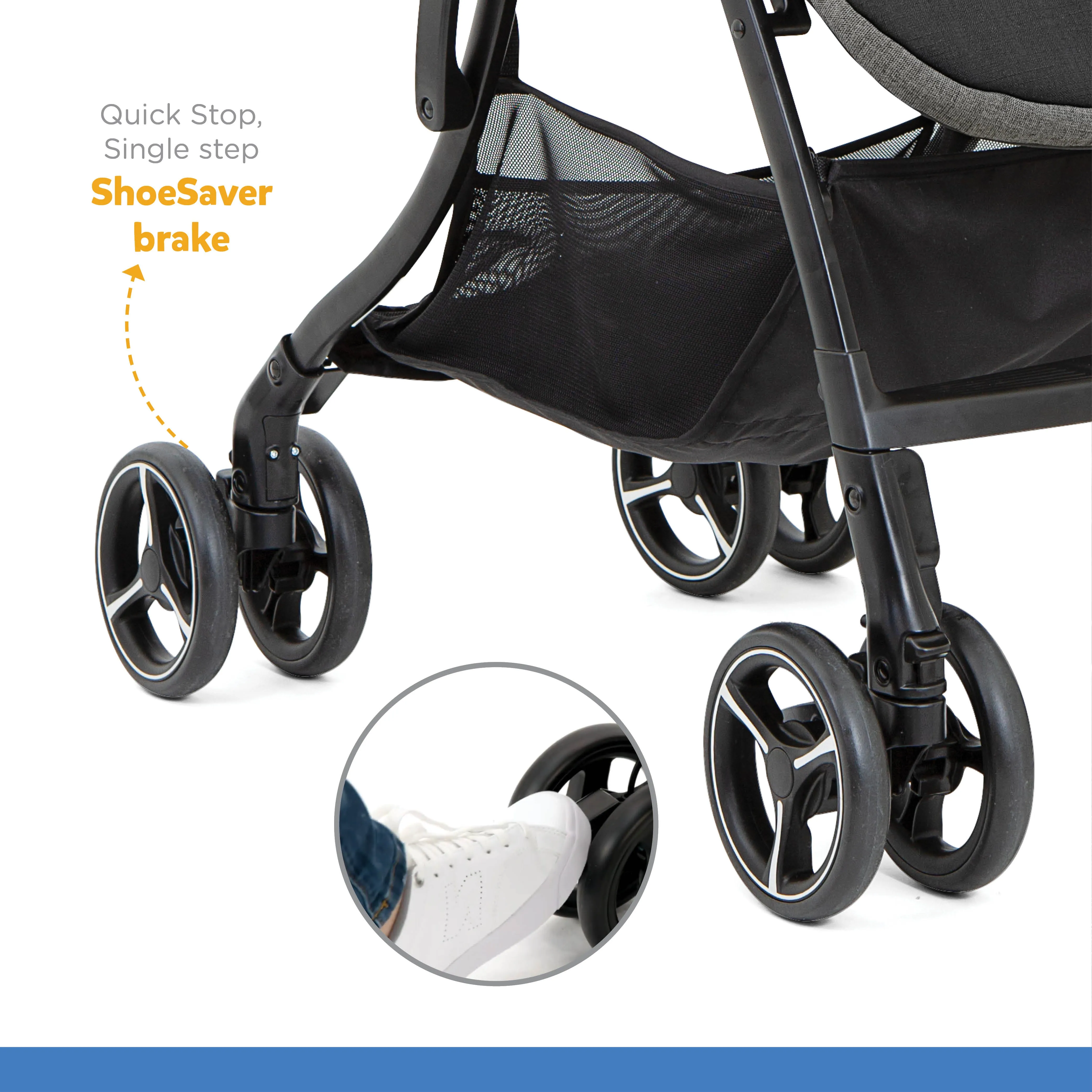 Joie 4Wd Drift Sma Baggi Stroller- Birth to 36months
