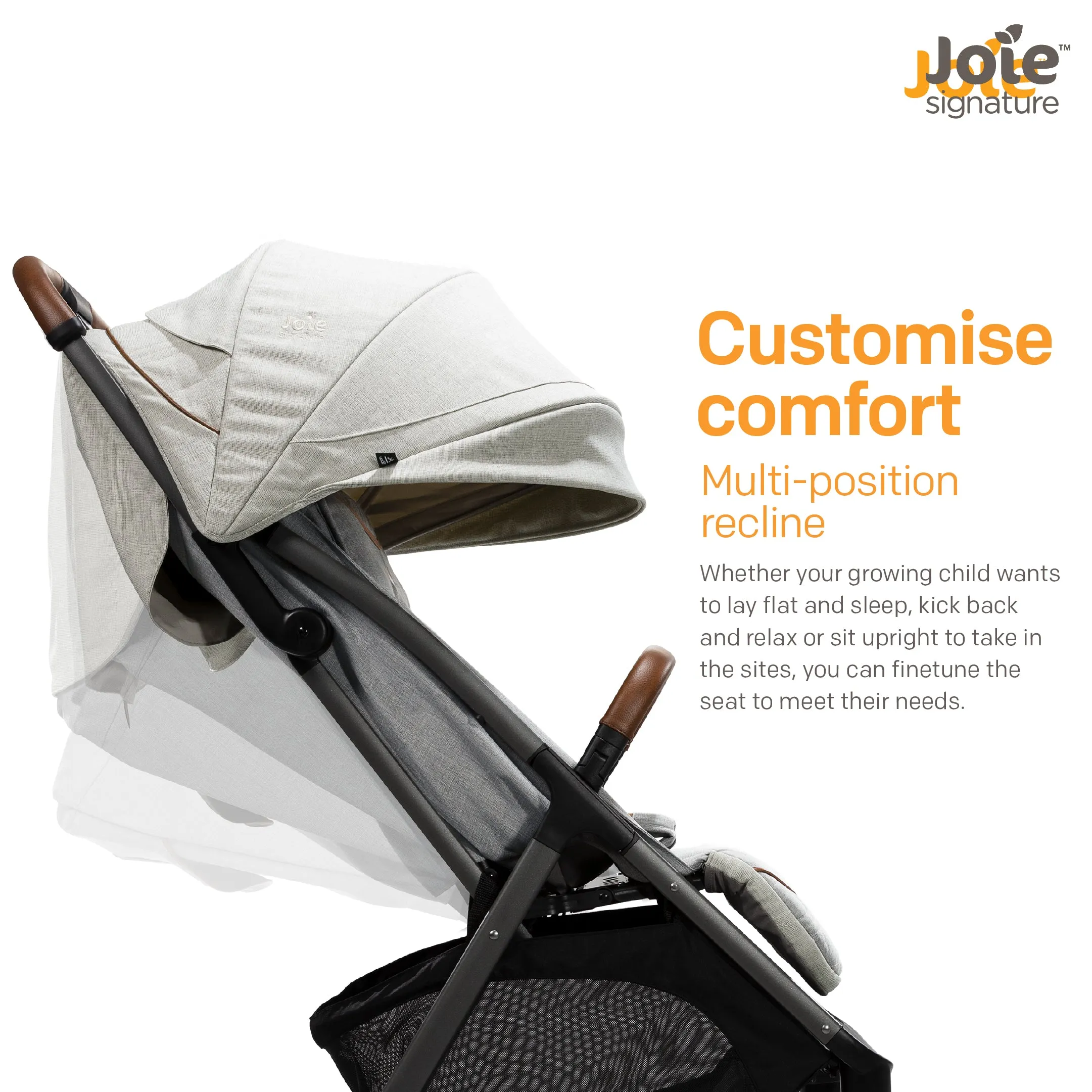 Joie Stroller Parcel Signature Carbon