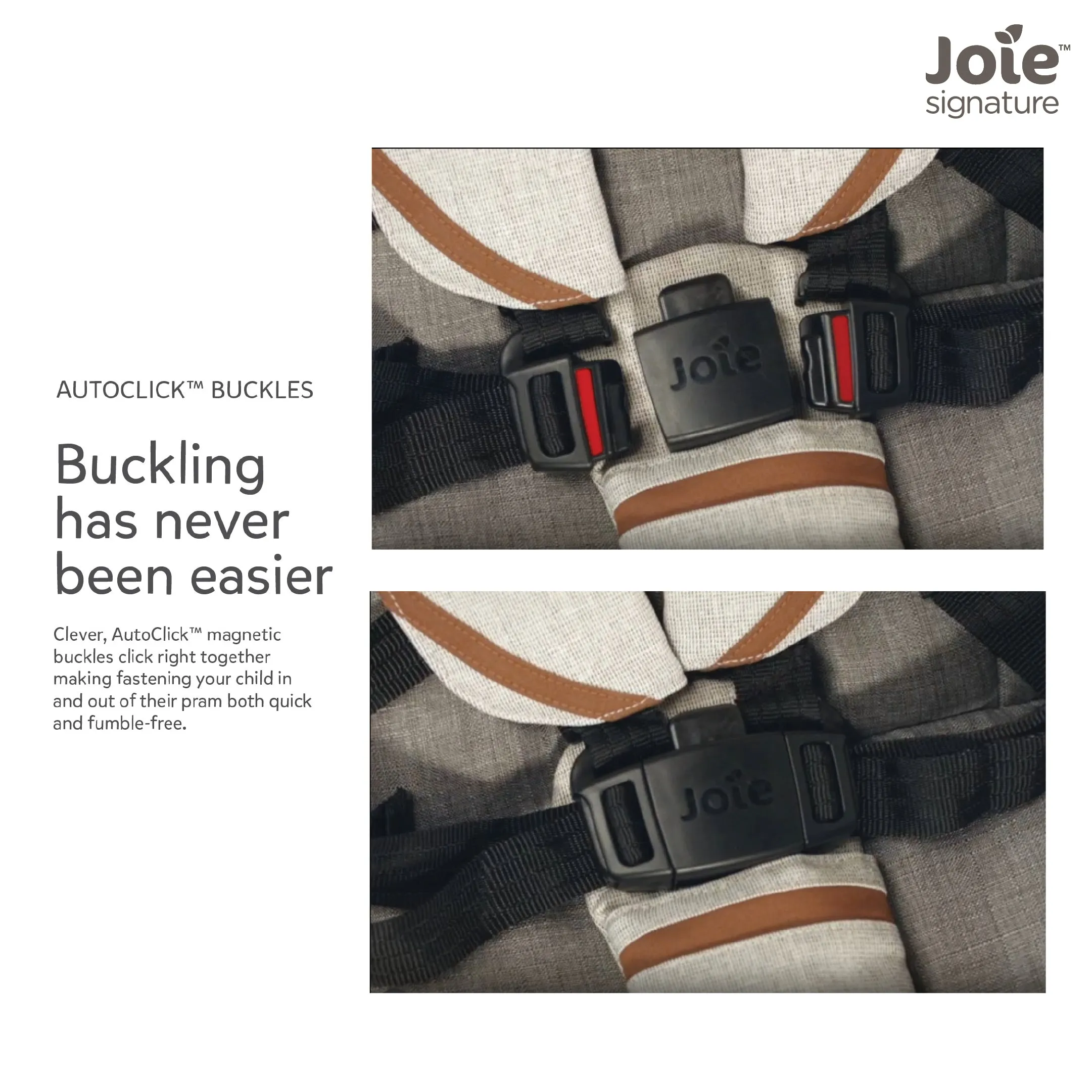 Joie Stroller Parcel Signature Carbon