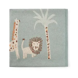 Knit Blanket Safari Lion