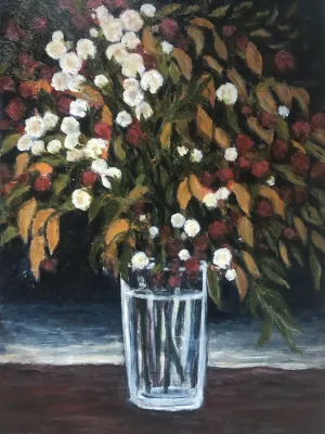 Landscape with Flowers