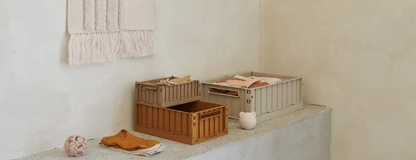 Liewood Weston Storage Box Large | Dusty Mint
