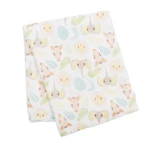 Lulujo Jungle Cotton Swaddle
