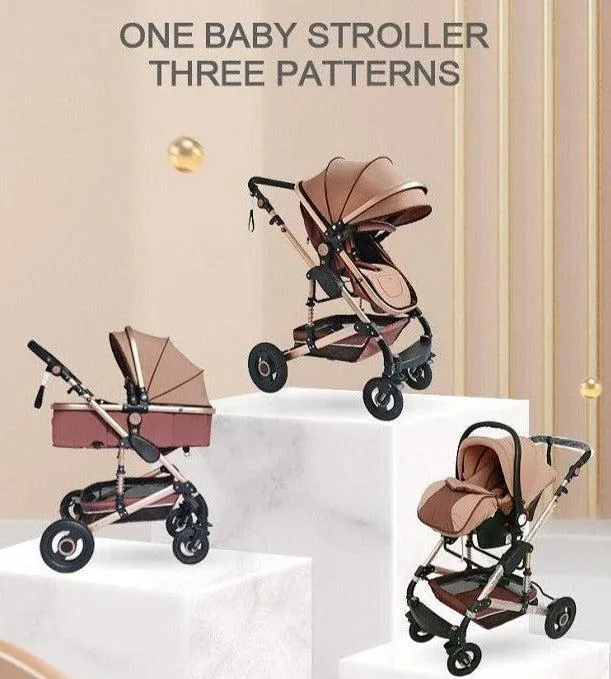 Luxury 2-in-1 Baby Stroller