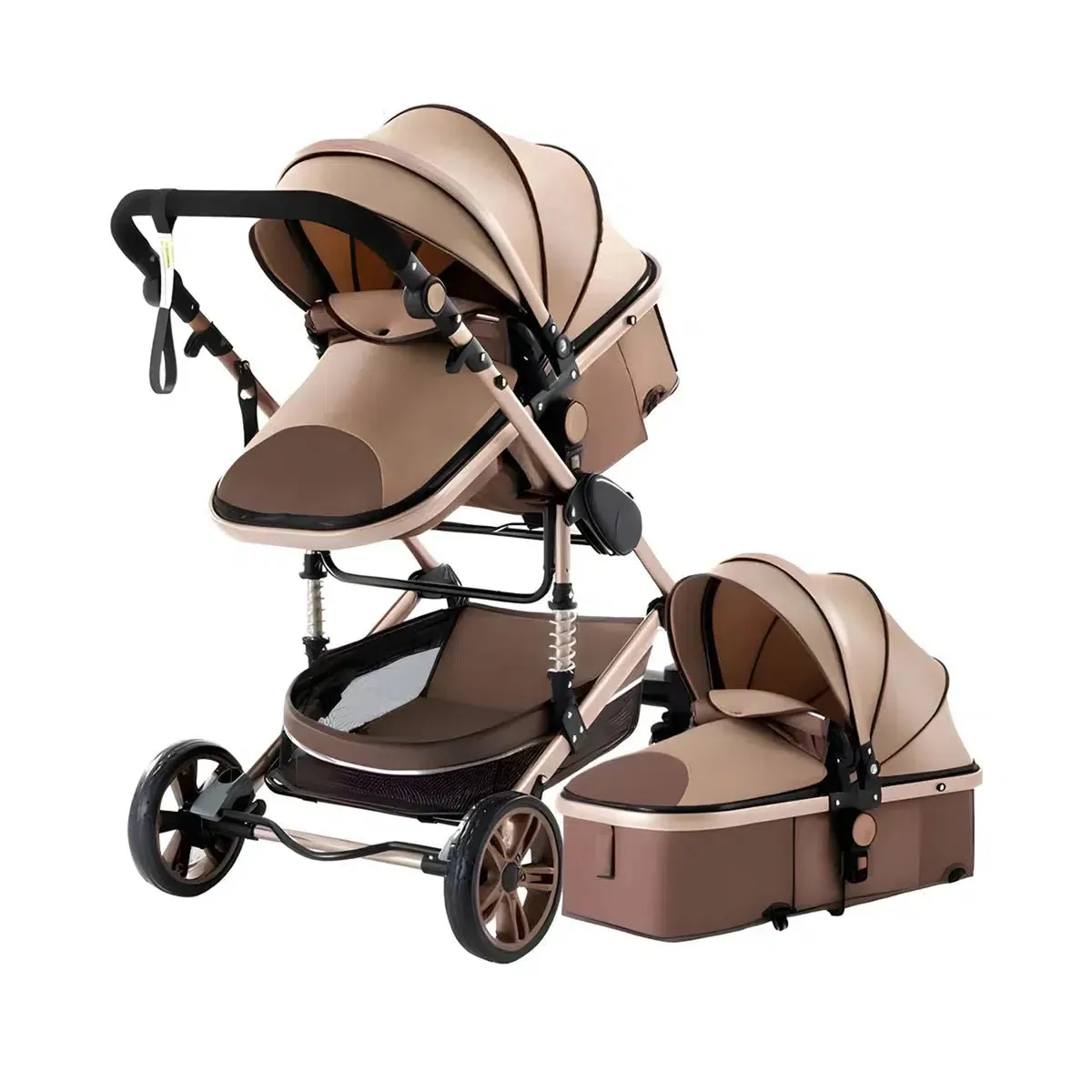 Luxury 2-in-1 Baby Stroller