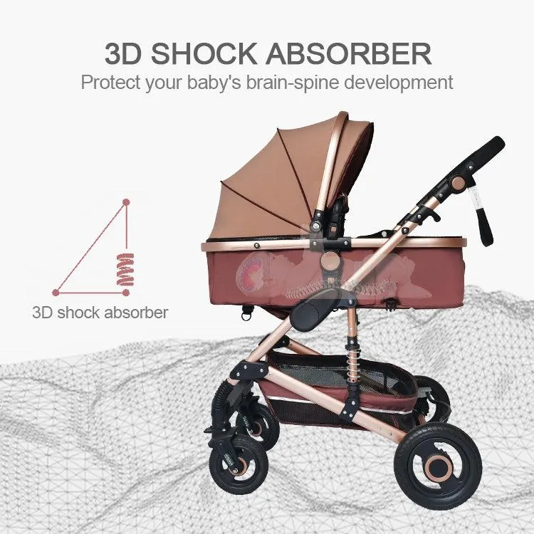 Luxury 2-in-1 Baby Stroller
