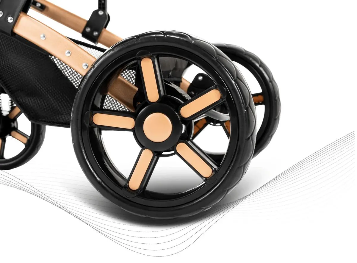 Luxury 3-in-1 Baby Stroller
