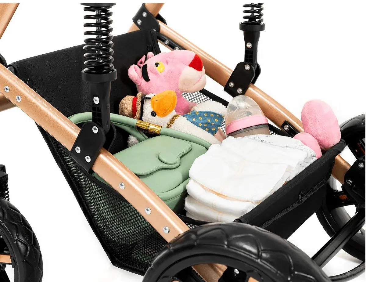 Luxury 3-in-1 Baby Stroller