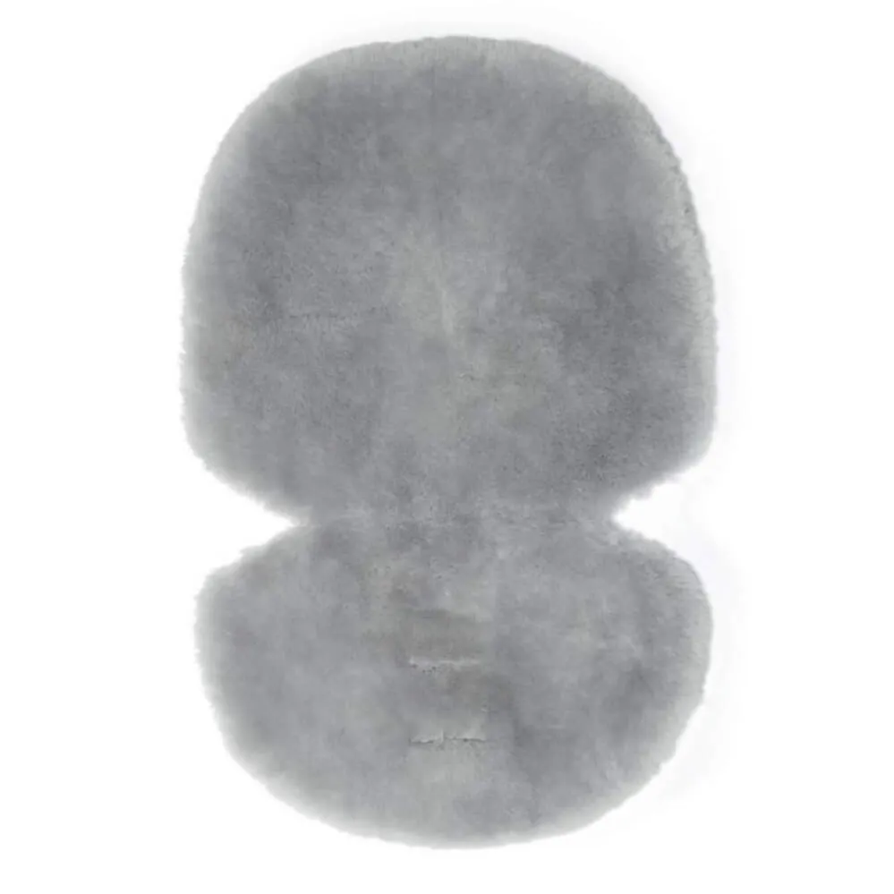 Mamas and Papas Grey Sheepskin Stroller Liner
