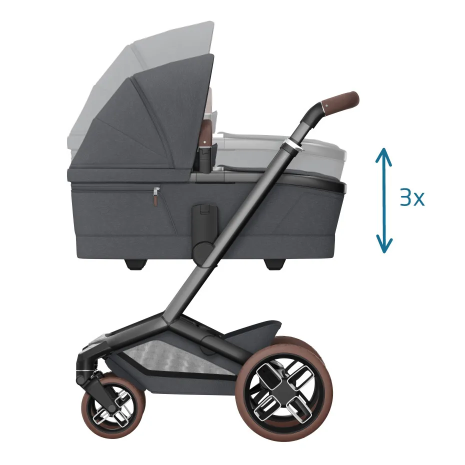 Maxi Cosi Fame Carrycot - Twilic Graphite