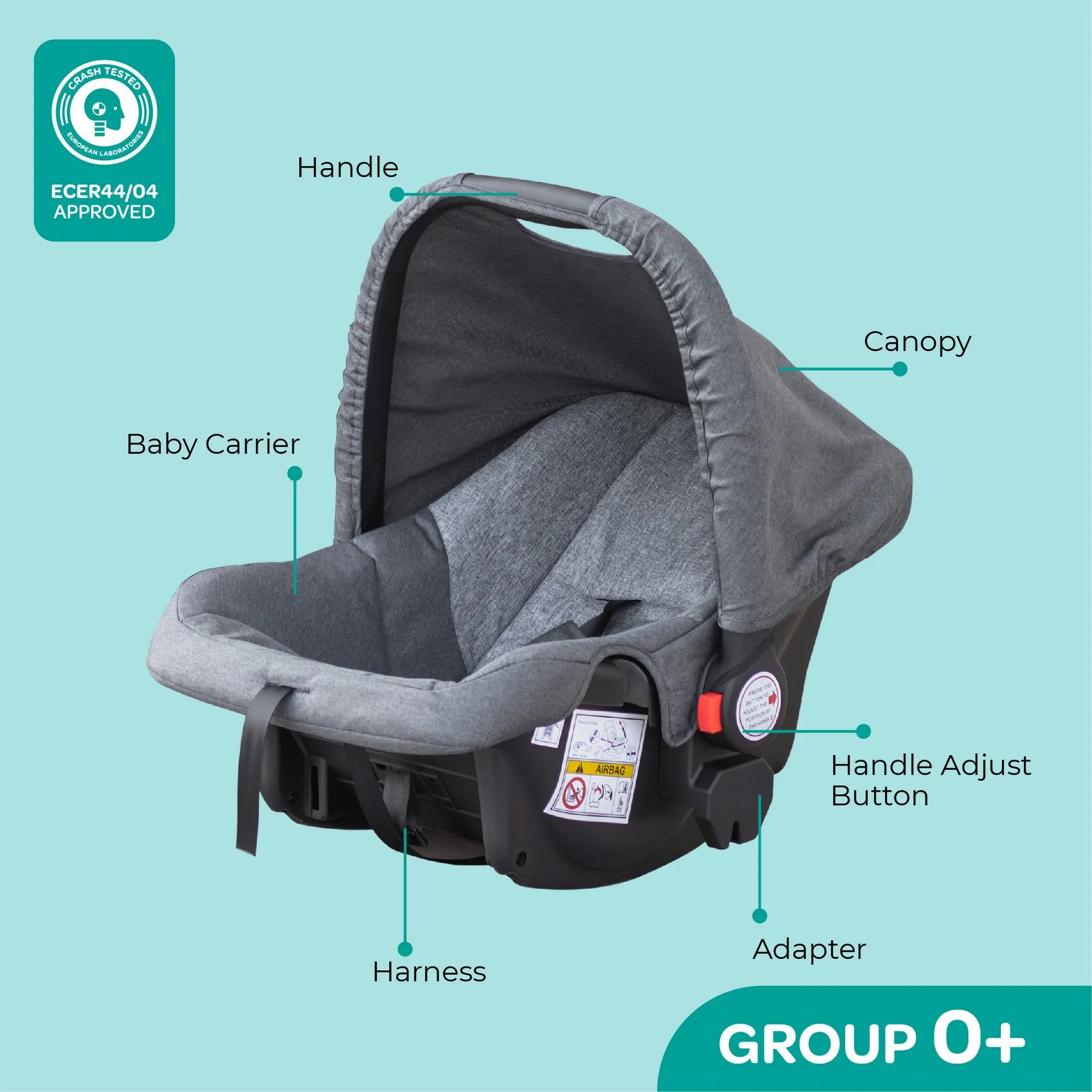 Moon Aria Go Travel System Birth to 15 kg