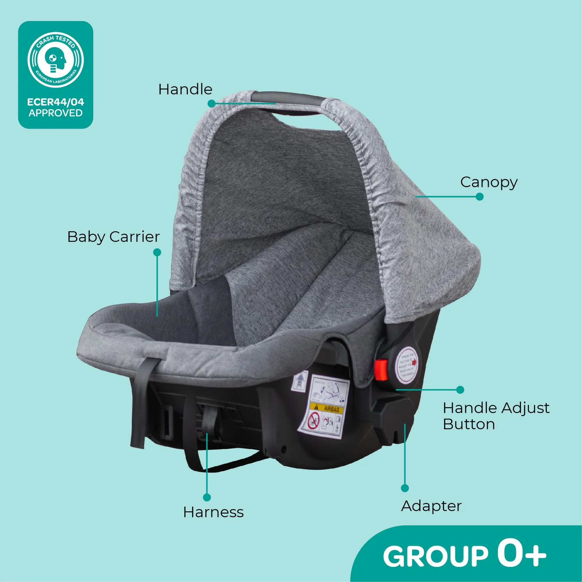 Moon Aria Go Travel System Birth to 15 kg