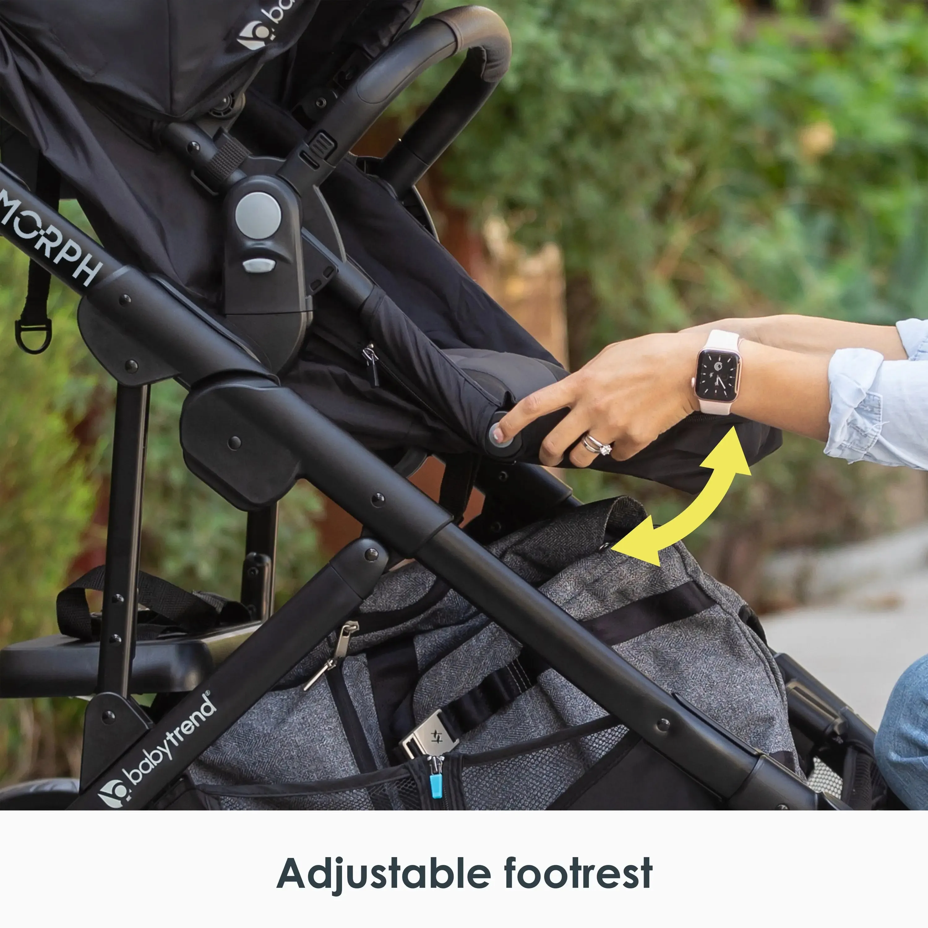 Morph Single to Double Modular Stroller