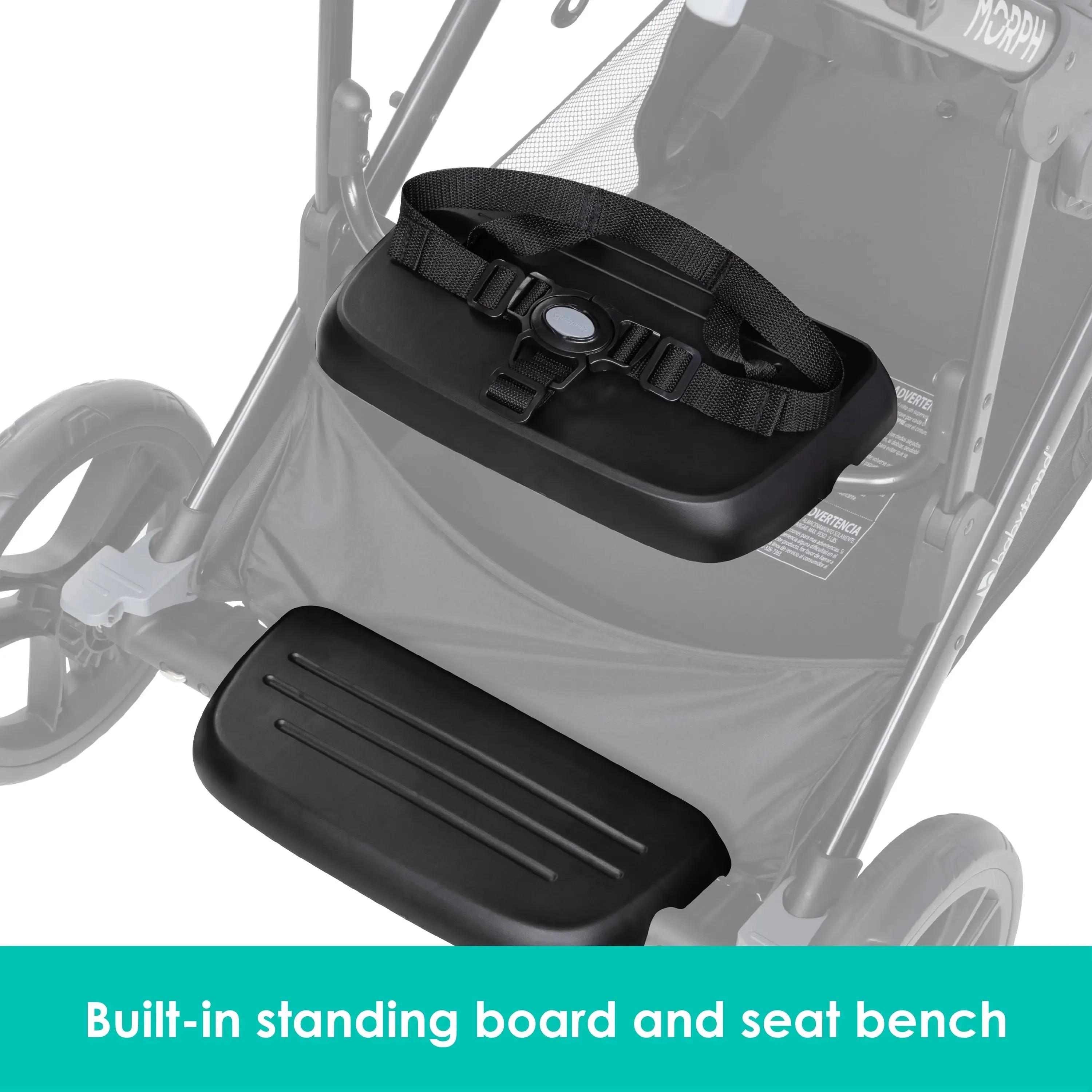 Morph Single to Double Modular Stroller