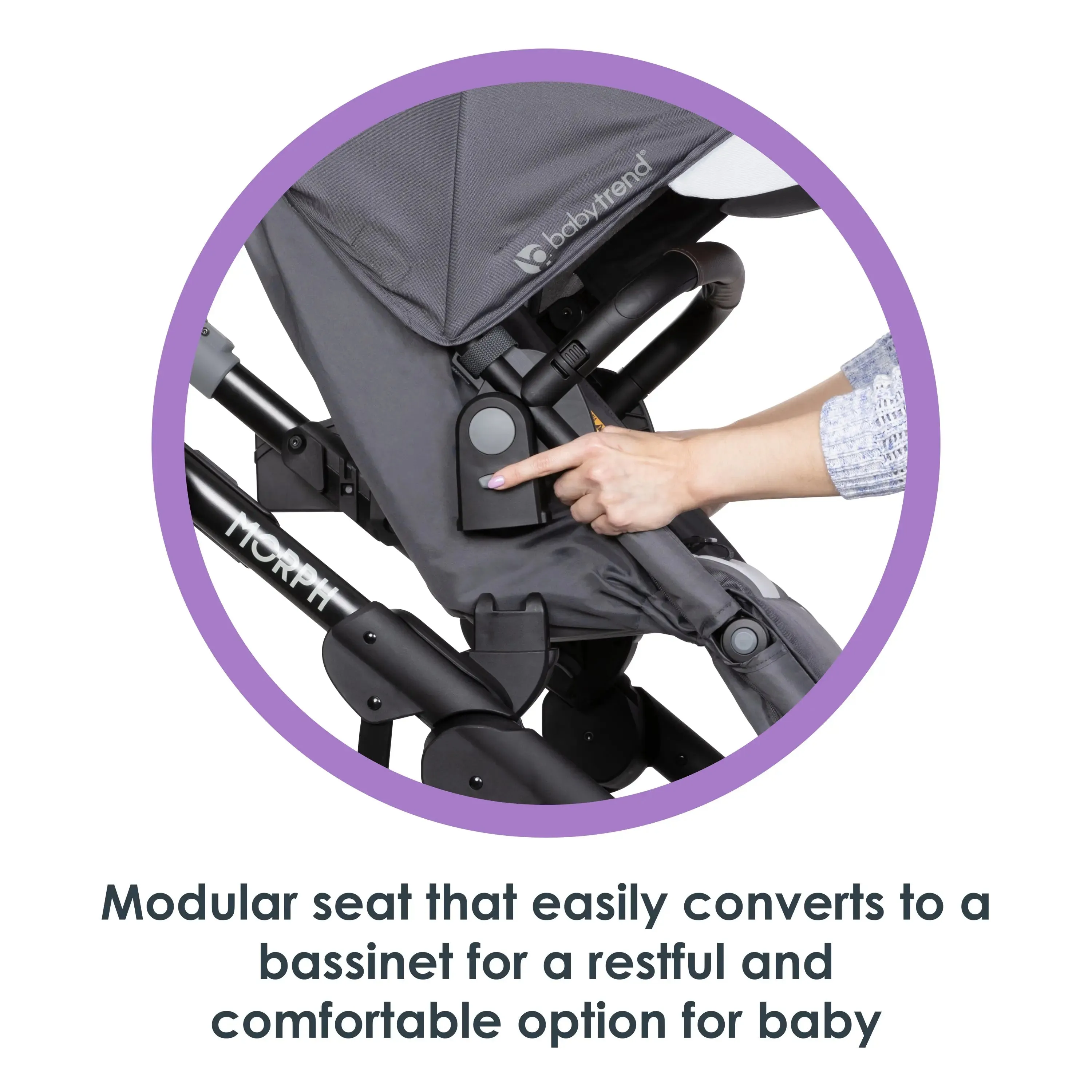 Morph Single to Double Modular Stroller