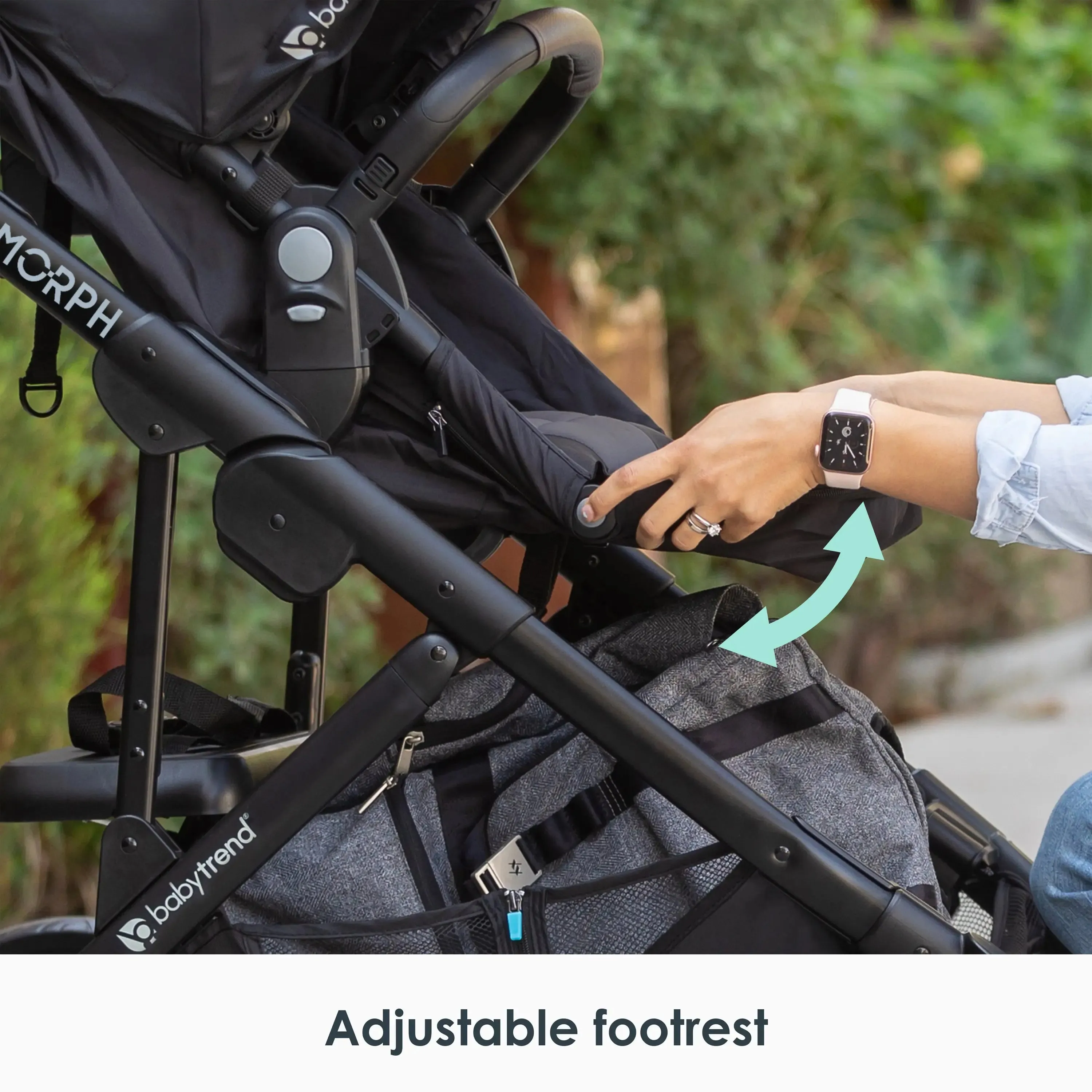 Morph Single to Double Modular Stroller