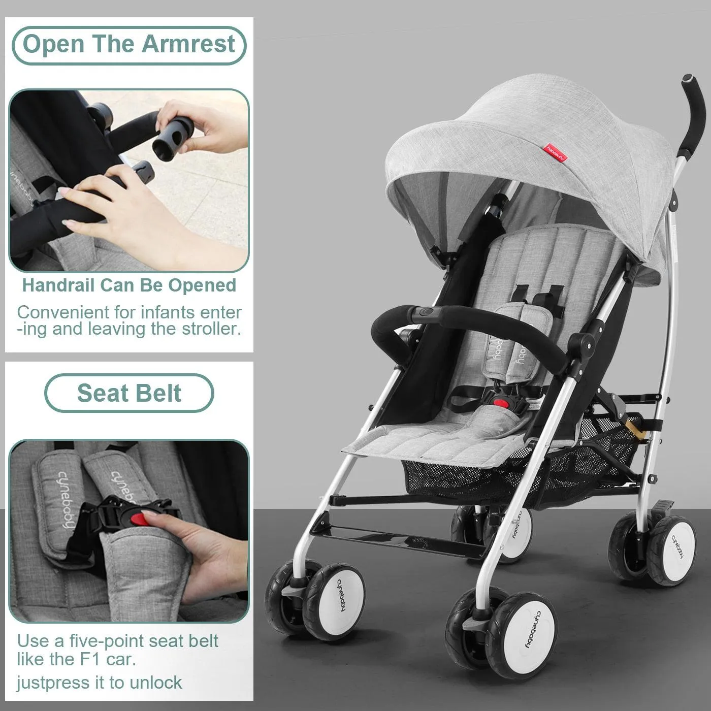 Multifunctional 2-in-1 Baby Stroller Simple Edition