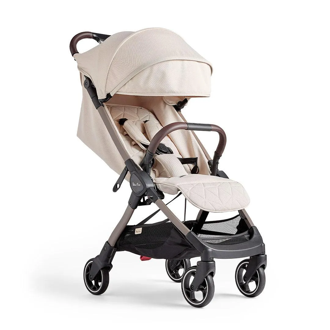 Outlet - Silver Cross Clic Lightweight Stroller 2023 - Almond