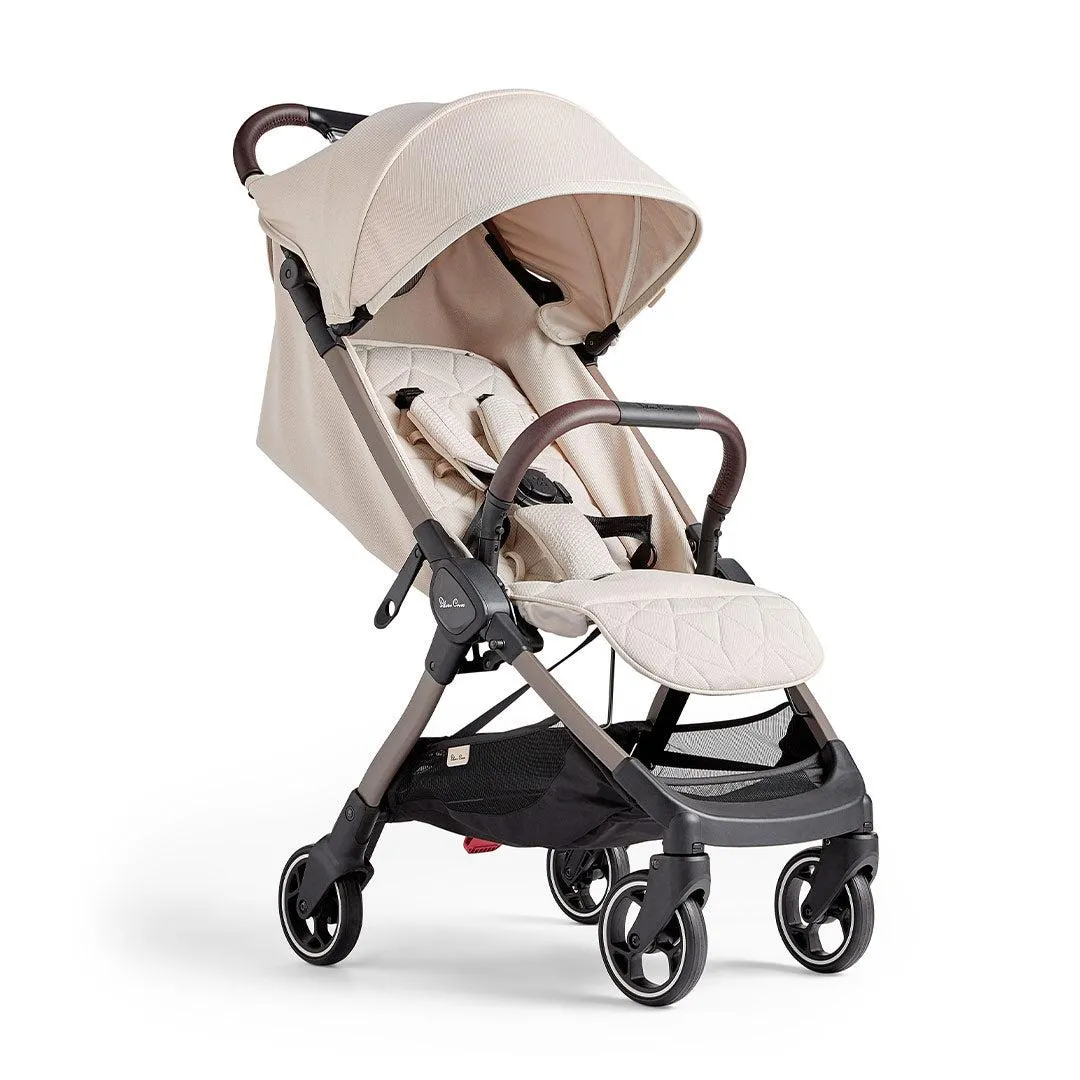 Outlet - Silver Cross Clic Lightweight Stroller 2023 - Almond