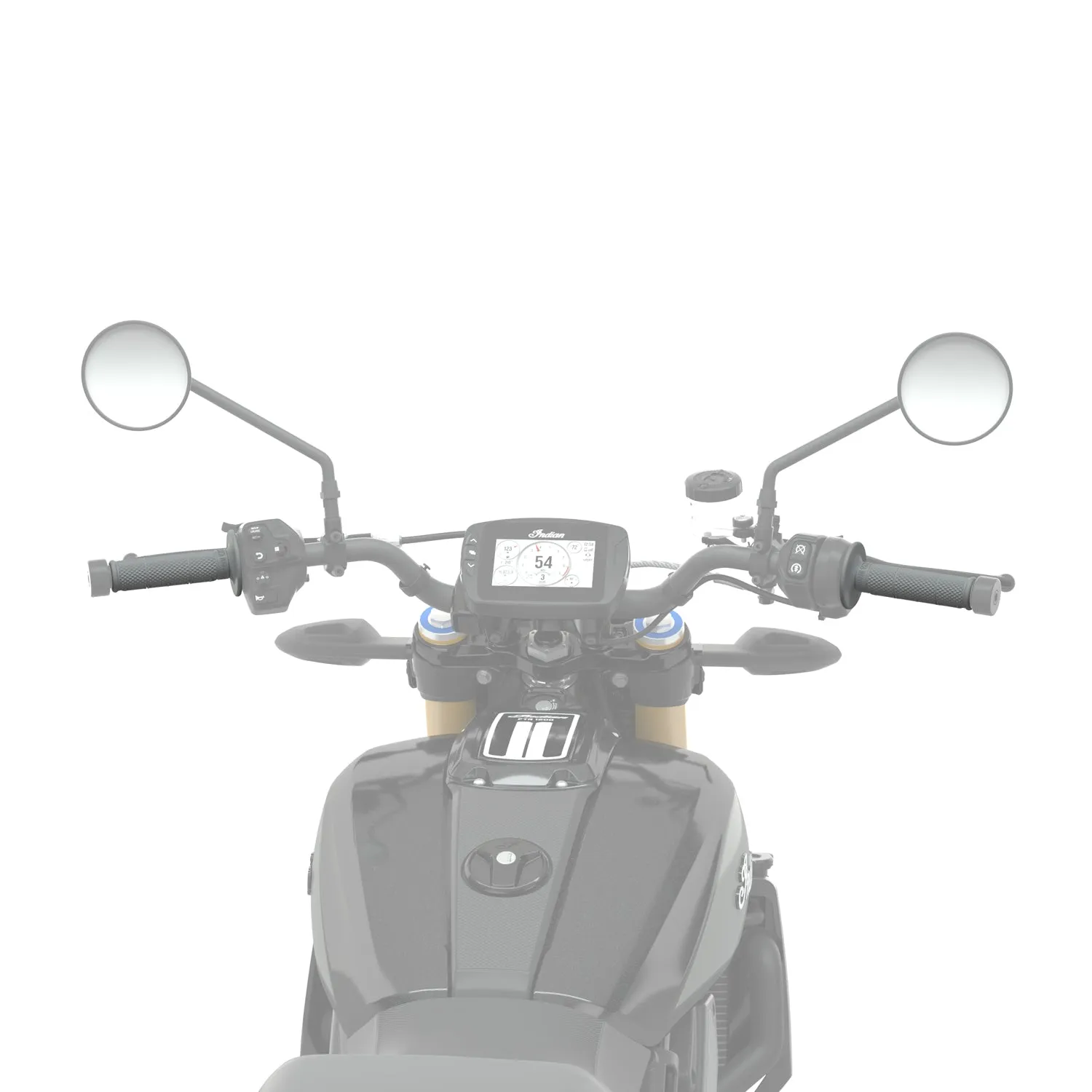 ProTaper Waffle Handlebar Grips in Gray, Pair
