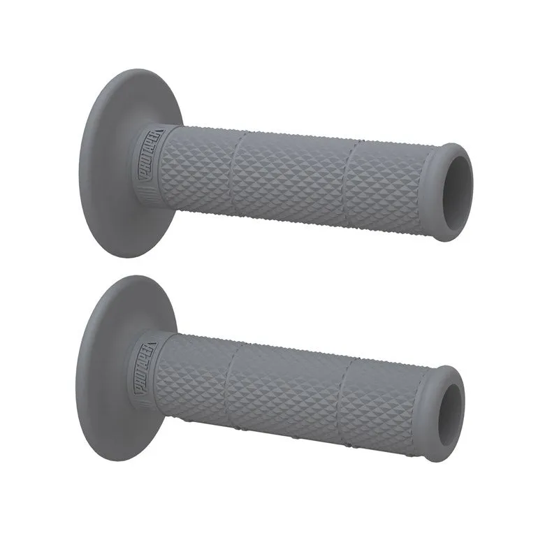 ProTaper Waffle Handlebar Grips in Gray, Pair