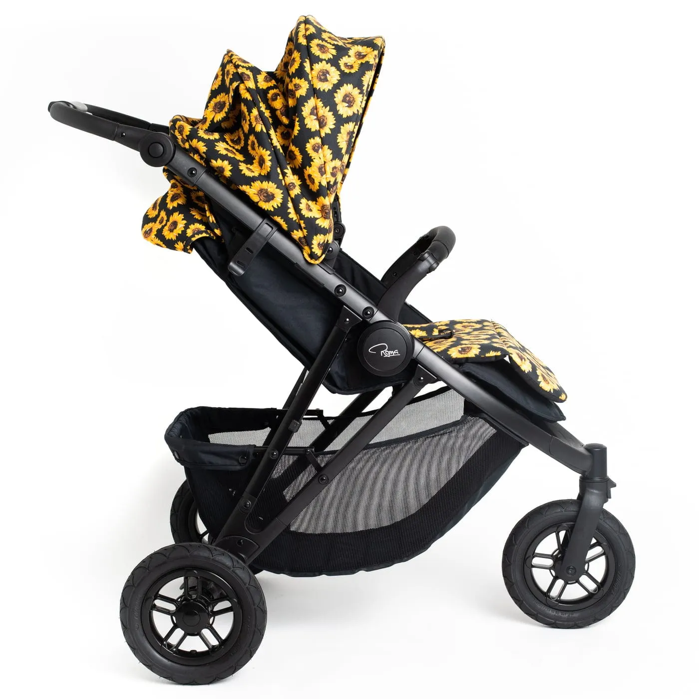 Roma Atlas 3 Wheel Pram - Sunflower