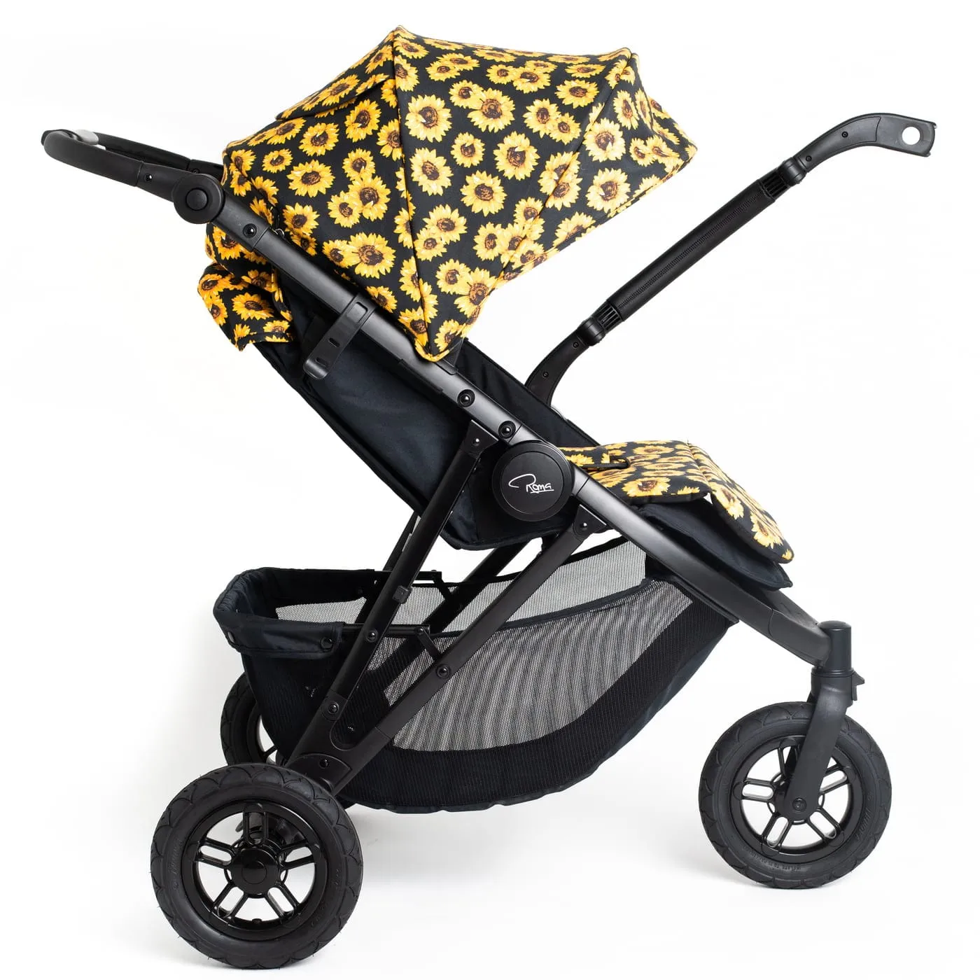 Roma Atlas 3 Wheel Pram - Sunflower