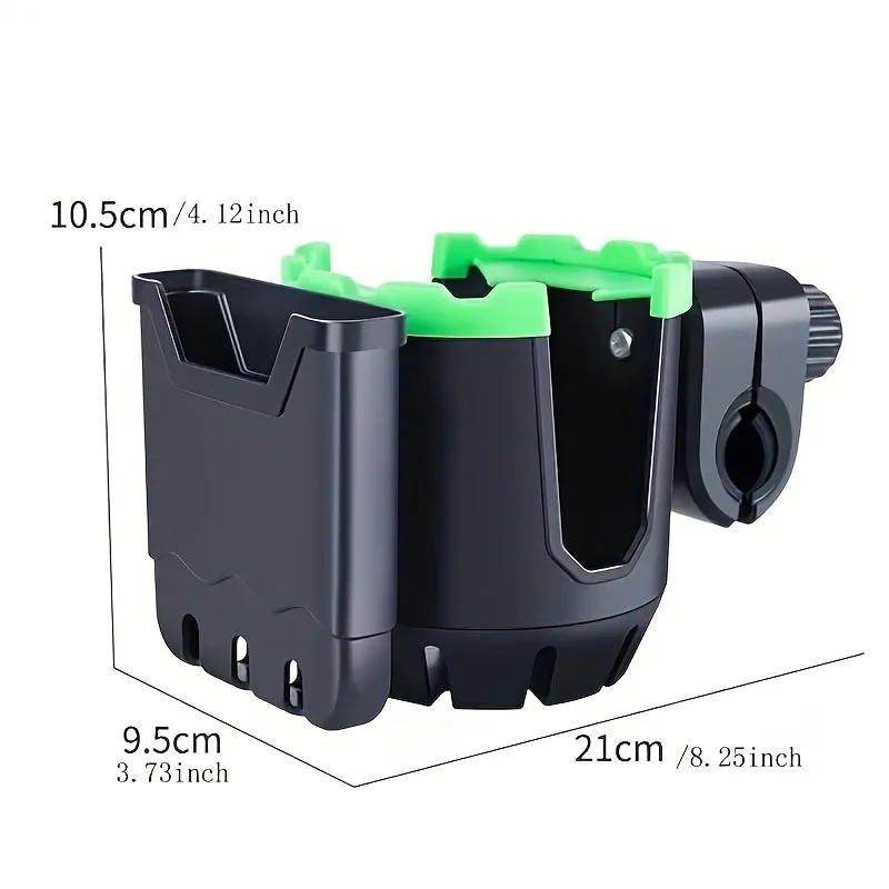 Versatile Holder for Strollers Bikes Wheelchairs  Phone  Cup